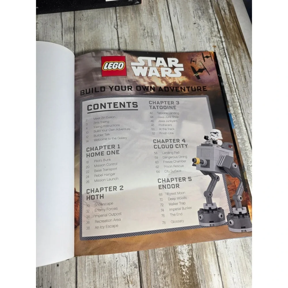 LEGO Star Wars Build Your Own Adventure/ Read-Along Storybook CD Treasury Bundle